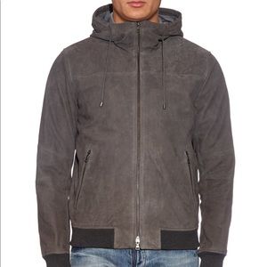 Vince XL suede hoodie